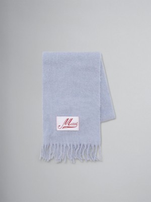 Marni Alpaca Scarf Azules Claro | MMXHR74932