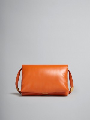 Marni Large Calfskin Naranjas | AMXDF54859