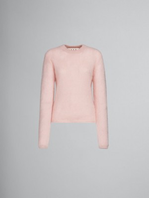 Marni Mohair And Lana Jumper Rosas | XMXGW54041