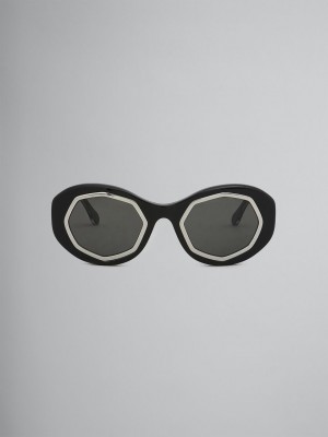 Marni Mount Brumo Acetate Negros | DMXKV50004