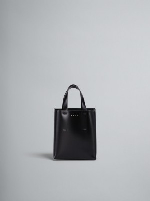 Marni Museo Mini Bag Cuero Negros | XMXGW98297