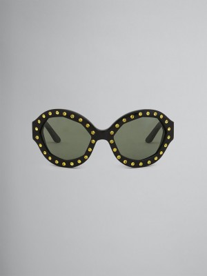 Marni Naica Mine Acetate Negros | FMXUI60277