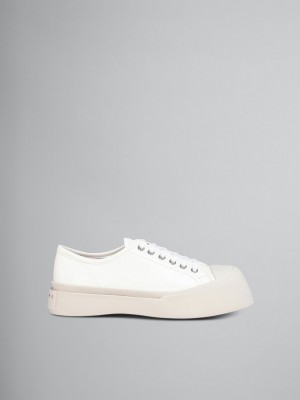 Marni Nappa Cuero Pablo Encaje-up Sneaker Blancos | MMXHR37026