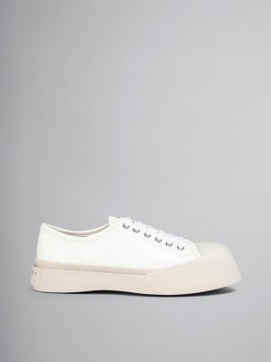 Marni Nappa Cuero Pablo Sneaker Blancos | TMXWZ78446