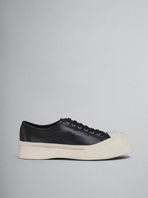 Marni Nappa Cuero Pablo Sneaker Negros | TMXPQ11742