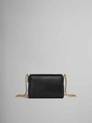 Marni Toggle Medium Bag Cuero Negros | GMXUC43550