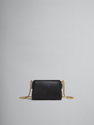 Marni Toggle Small Bag Cuero Negros | FMXHY34036