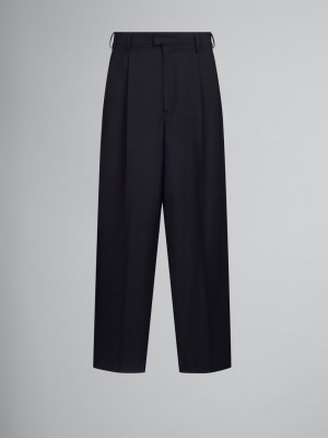 Marni Tropical Lana Tailored Trousers Negros | MXJZR56132