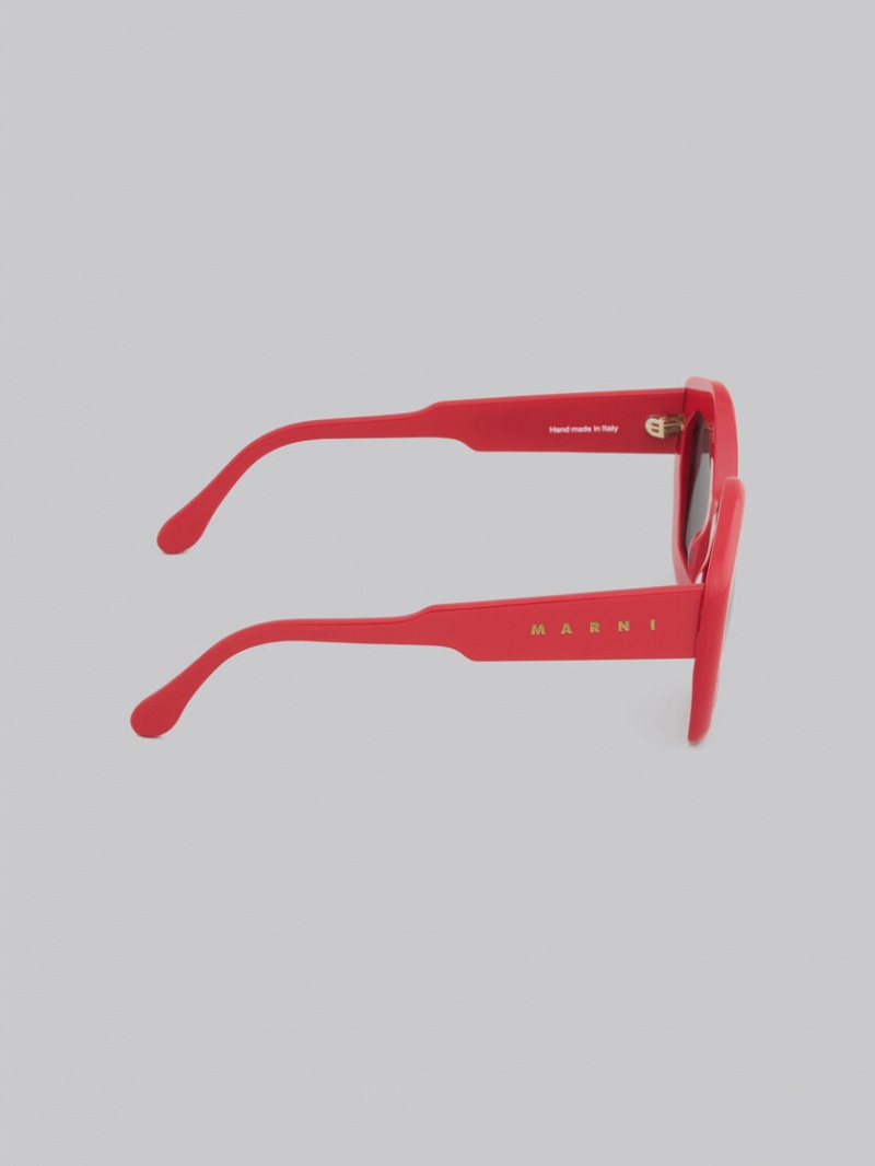 Marni Acetate Laughing Waters Rojos | GMXEC12315