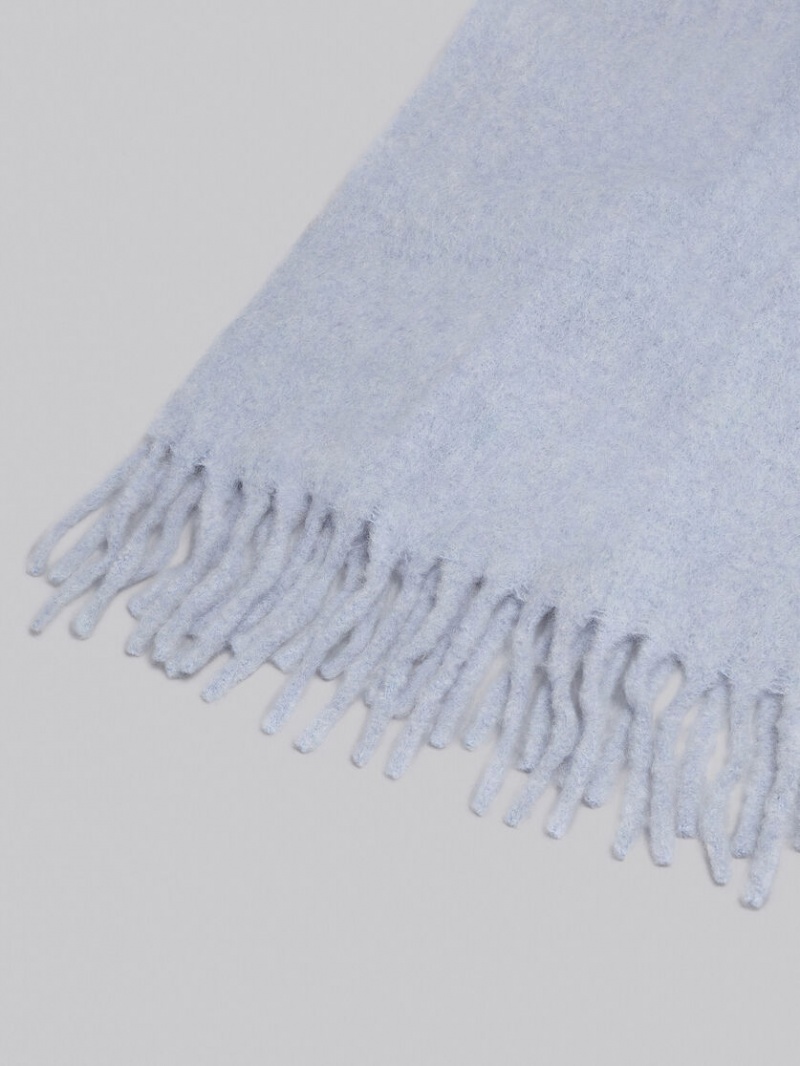 Marni Alpaca Scarf Azules Claro | MMXHR74932