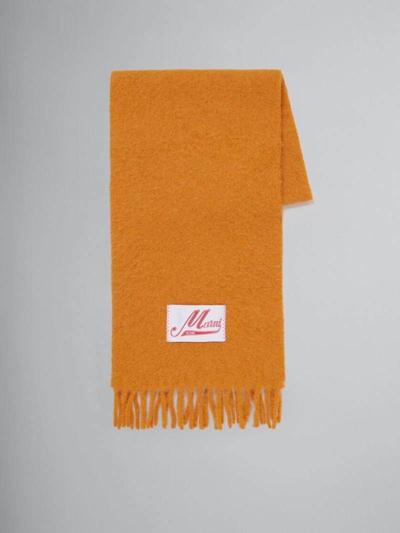 Marni Alpaca Scarf Naranjas | FMXHY25012