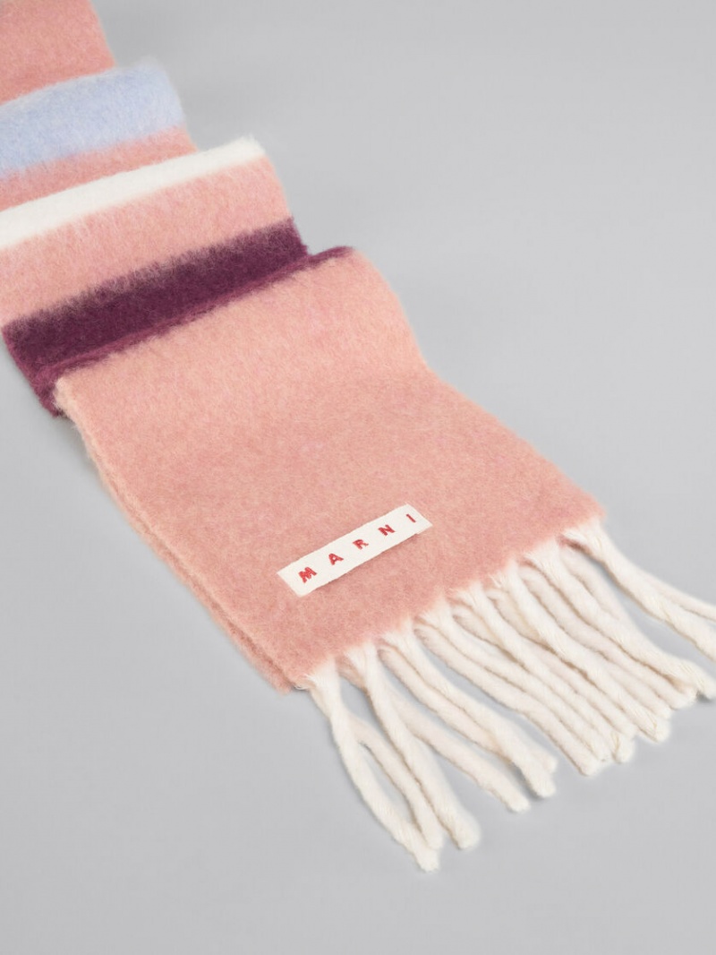 Marni Alpaca Scarf Rosas | MXJKU14730