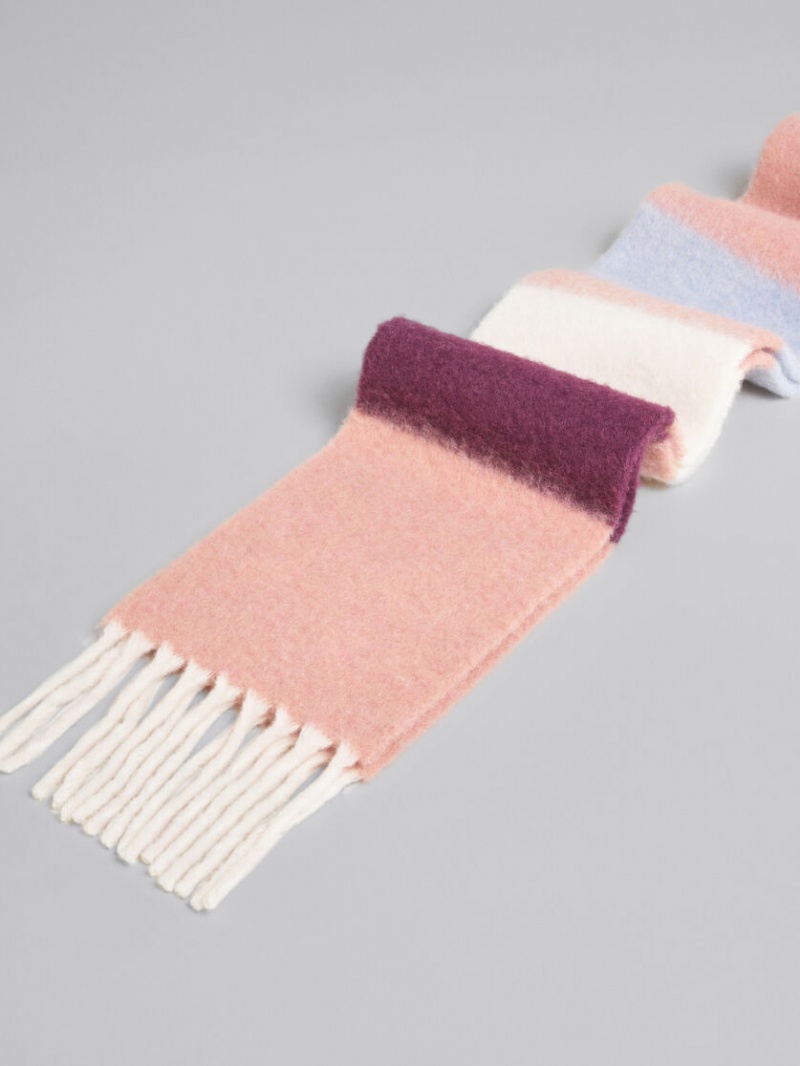 Marni Alpaca Scarf Rosas | MXJKU14730