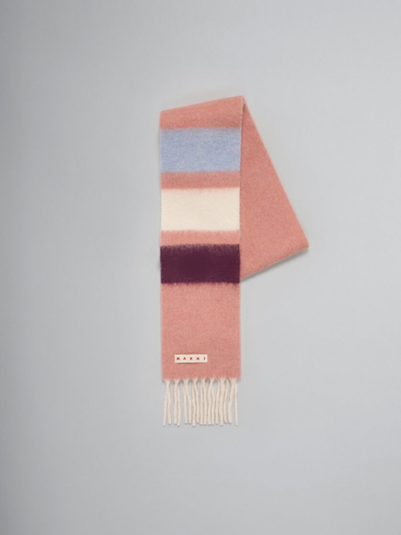 Marni Alpaca Scarf Rosas | MXJKU14730