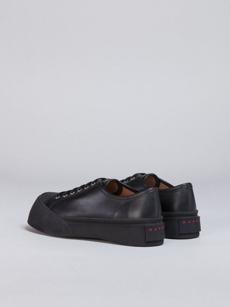 Marni Cuero Pablo Sneaker Negros | MXJVR37813