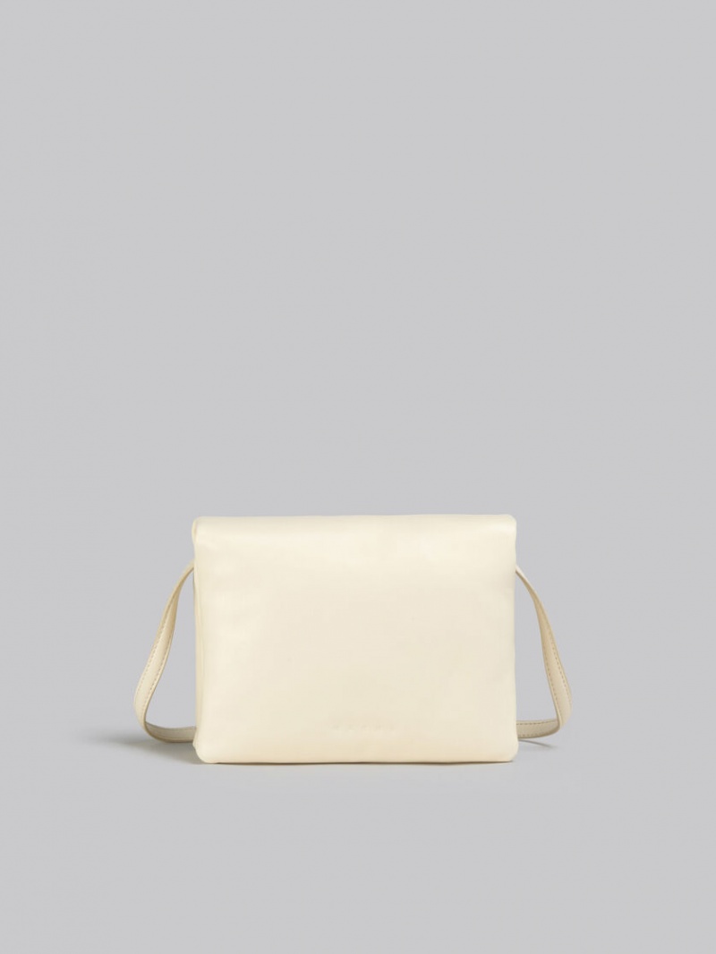 Marni Cuero Pouch Blancos | EMXVG90160