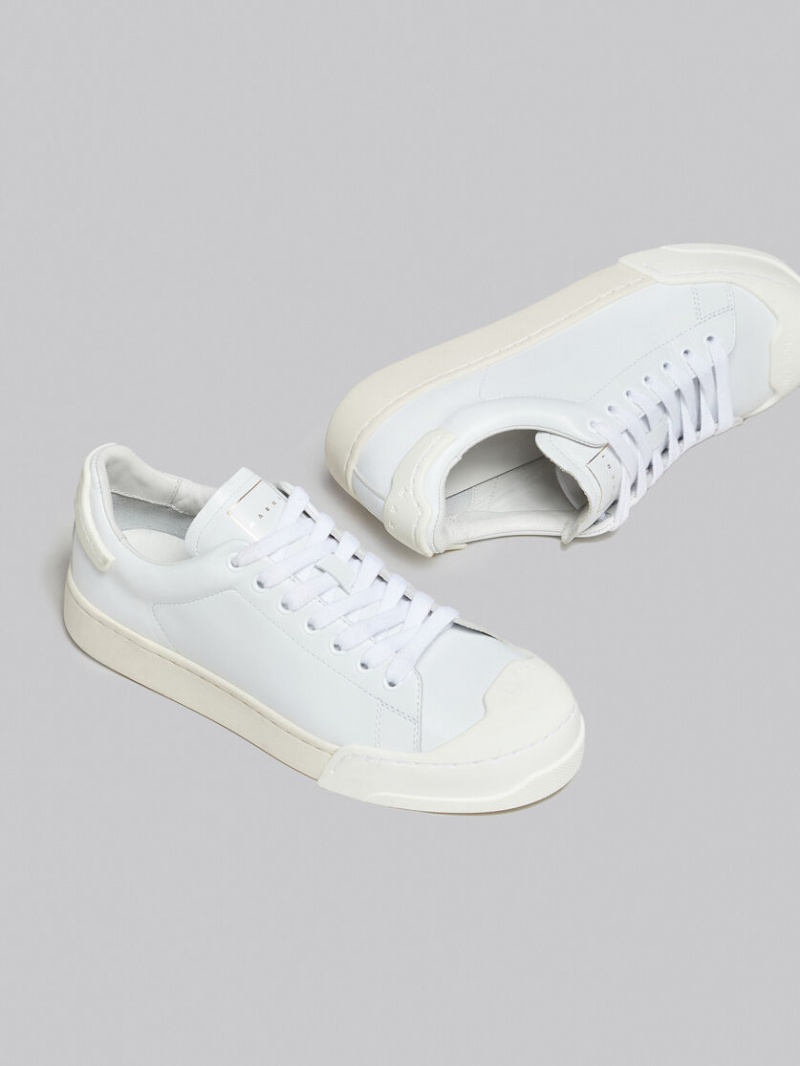 Marni Dada Bumper Sneaker Cuero Blancos | MXJVR57931