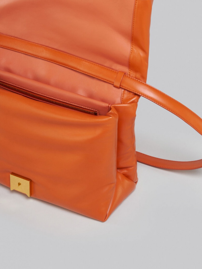 Marni Large Calfskin Naranjas | MXJVR64674