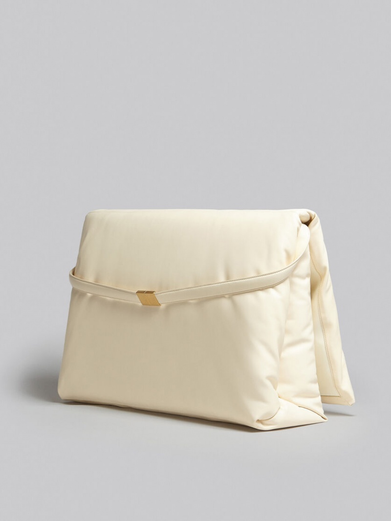 Marni Maxi Calfskin Blancos | MXQCS60346