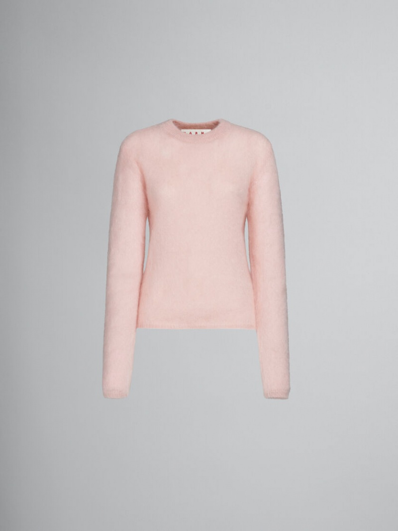 Marni Mohair And Lana Jumper Rosas | XMXGW54041