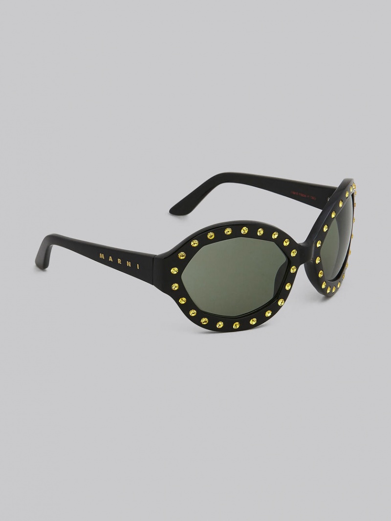 Marni Naica Mine Acetate Negros | FMXUI60277