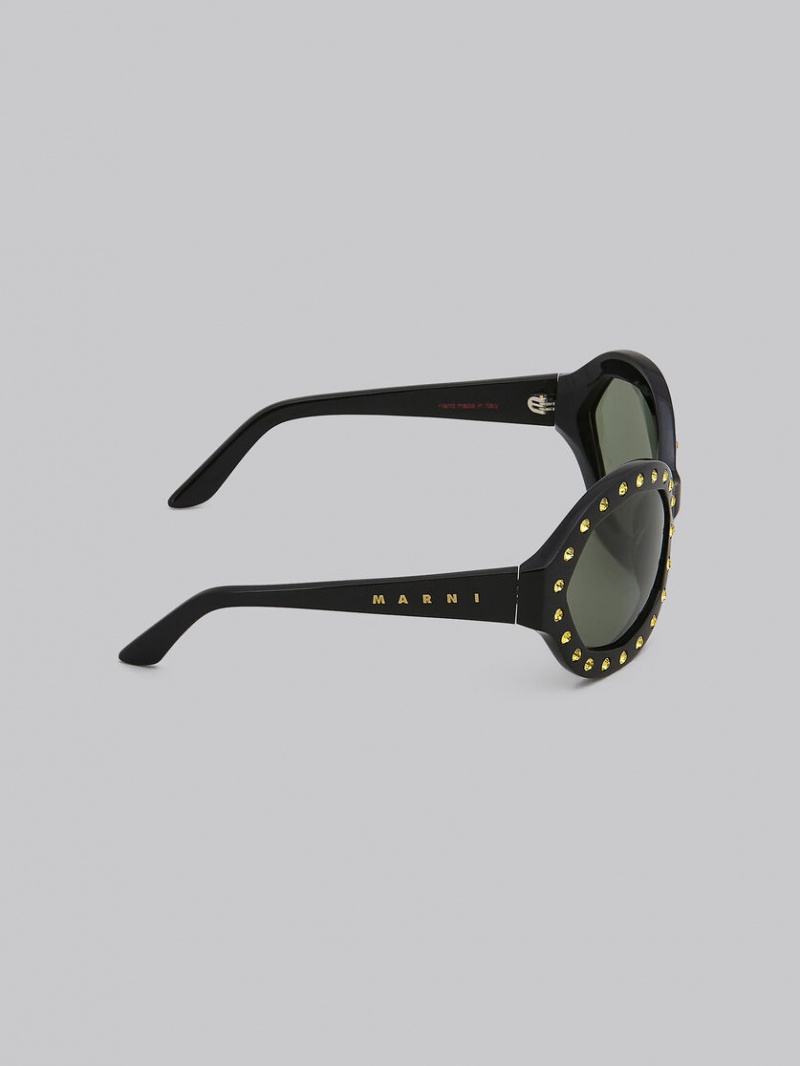 Marni Naica Mine Acetate Negros | FMXUI60277