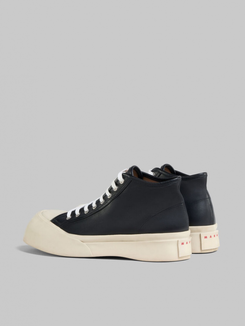 Marni Nappa Cuero Pablo High-top Sneaker Negros | AMXWC19033