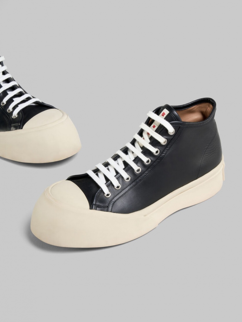 Marni Nappa Cuero Pablo High-top Sneaker Negros | AMXWC19033