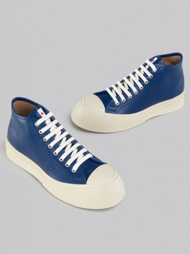 Marni Nappa Cuero Pablo High-top Sneaker Azules | MXICD71755