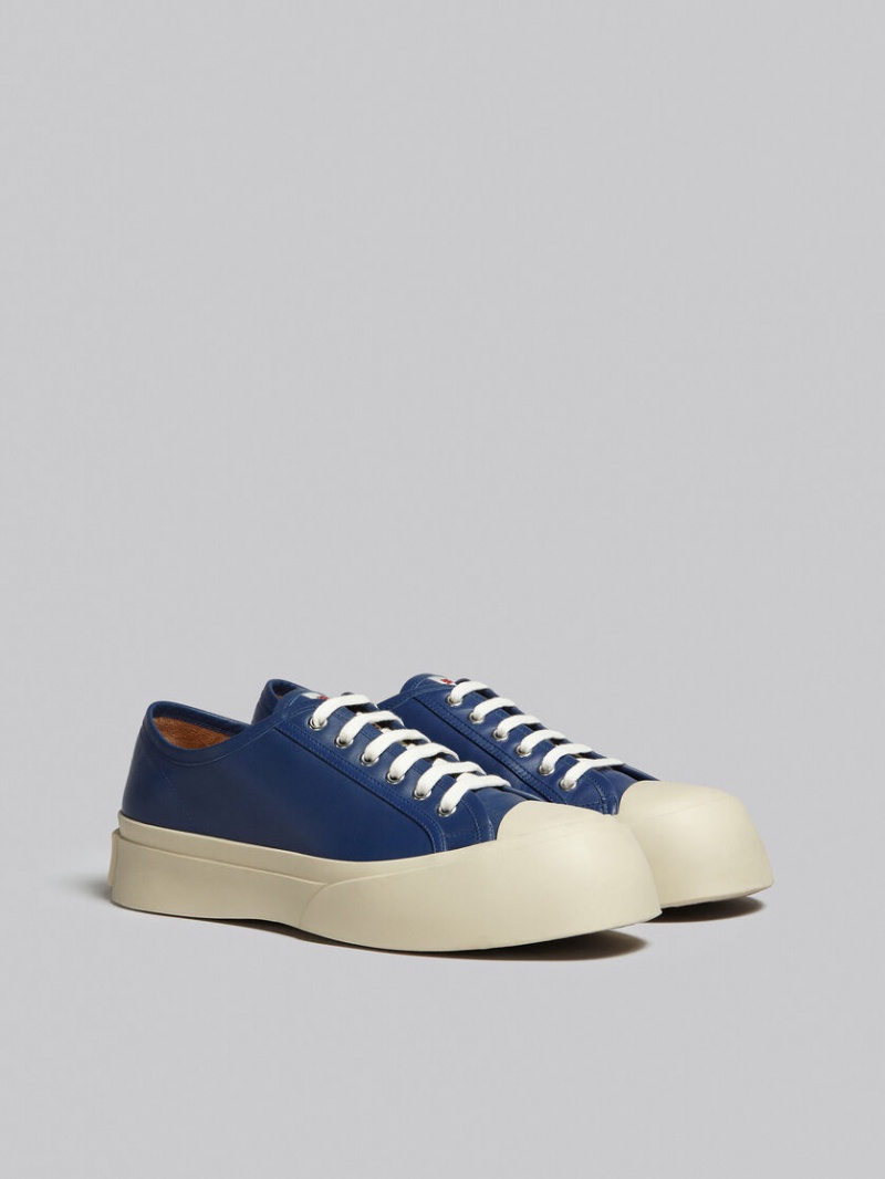 Marni Nappa Cuero Pablo Sneaker Azules | UMXTG16513