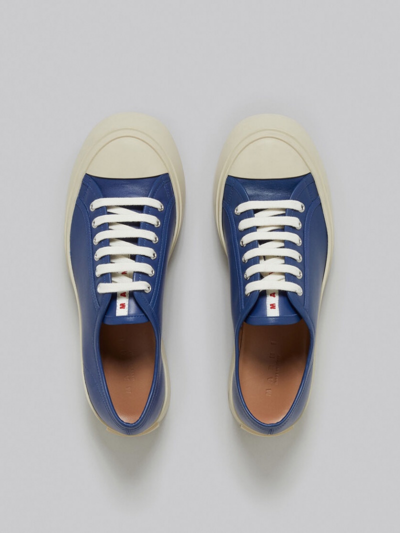 Marni Nappa Cuero Pablo Sneaker Azules | UMXTG16513