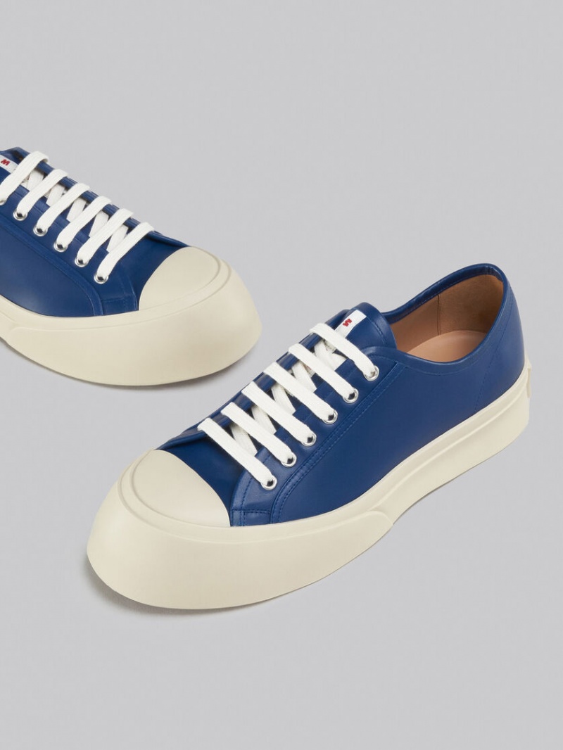 Marni Nappa Cuero Pablo Sneaker Azules | UMXTG16513