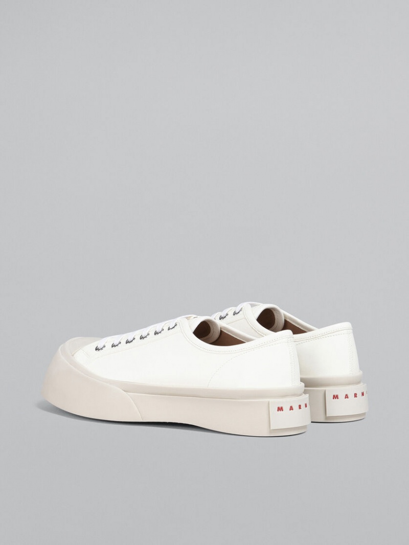 Marni Nappa Cuero Pablo Sneaker Blancos | MXDYB88618