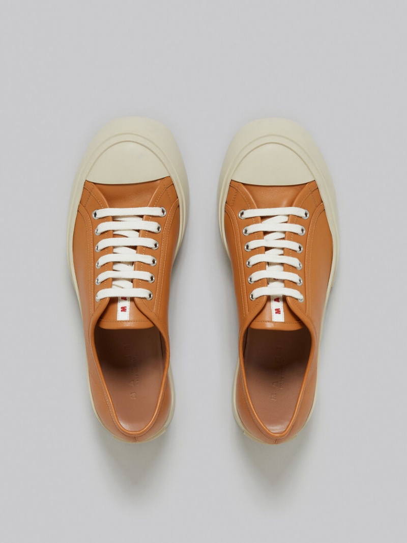 Marni Nappa Cuero Pablo Sneaker Marrom | MMXHR41925