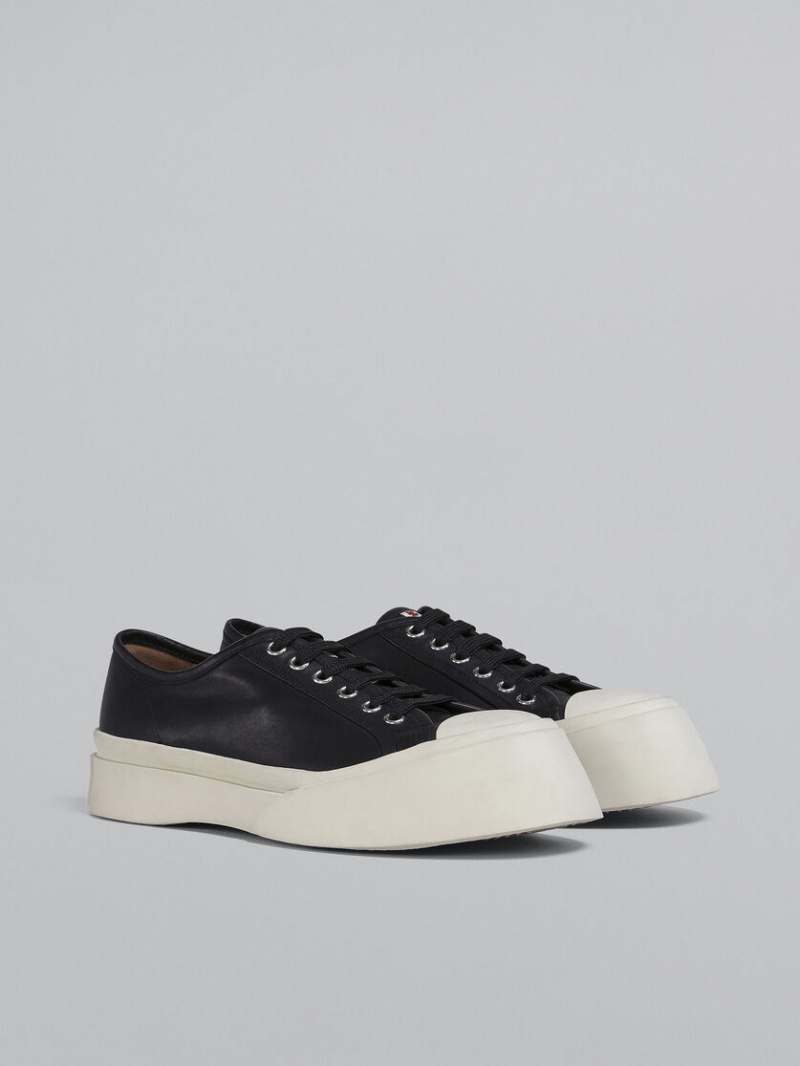 Marni Nappa Cuero Pablo Sneaker Negros | TMXPQ11742