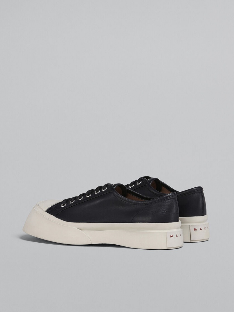 Marni Nappa Cuero Pablo Sneaker Negros | TMXPQ11742