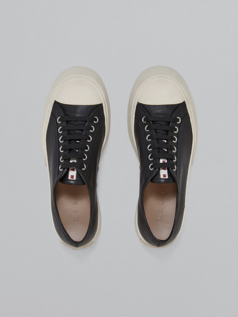 Marni Nappa Cuero Pablo Sneaker Negros | TMXPQ11742