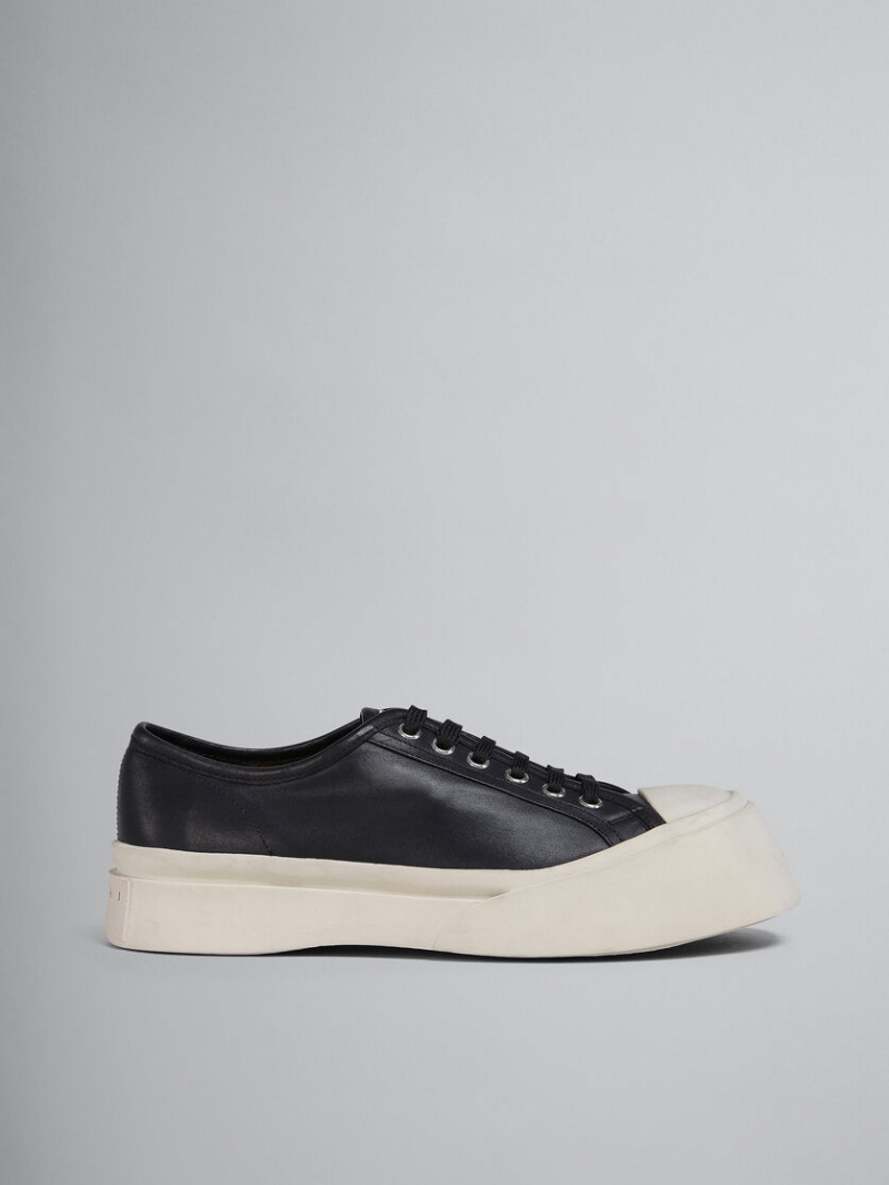 Marni Nappa Cuero Pablo Sneaker Negros | TMXPQ11742