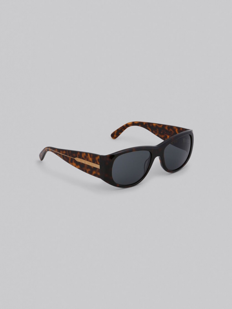 Marni Orinoco River Acetate Marrom Negros | BMXSD27993