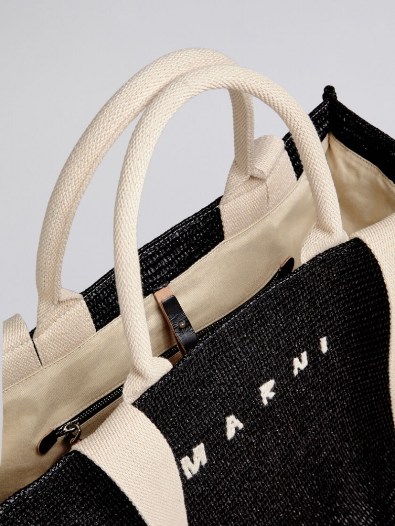 Marni Raffia Large Negros | XMXBH86109