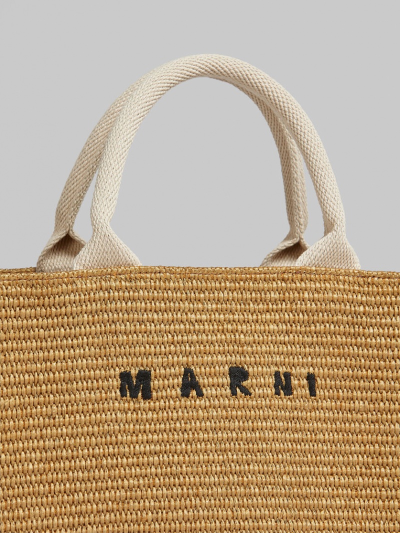 Marni Raffia Small Beige | FMXUI62941