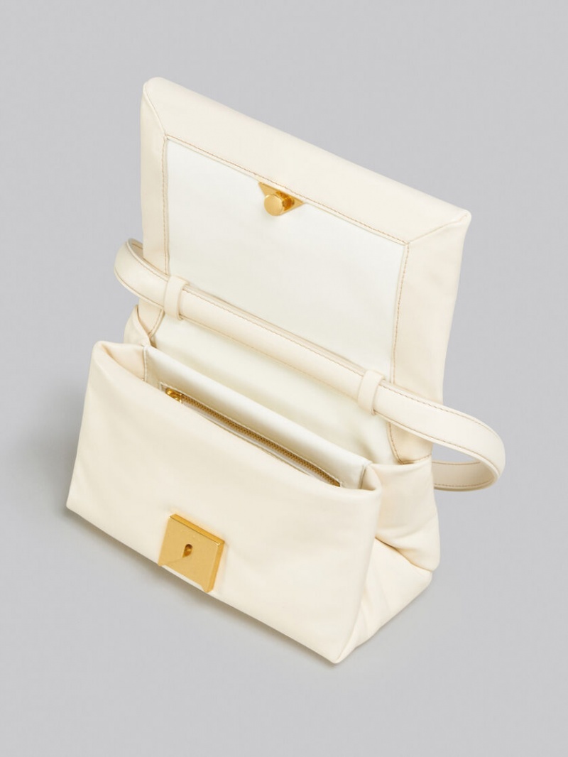 Marni Small Cuero Blancos | MXDFL17375