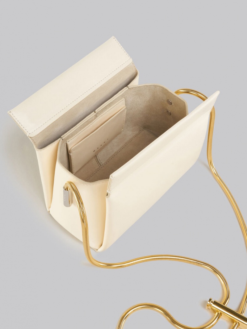 Marni Toggle Small Bag Cuero Blancos | GMXEC23193