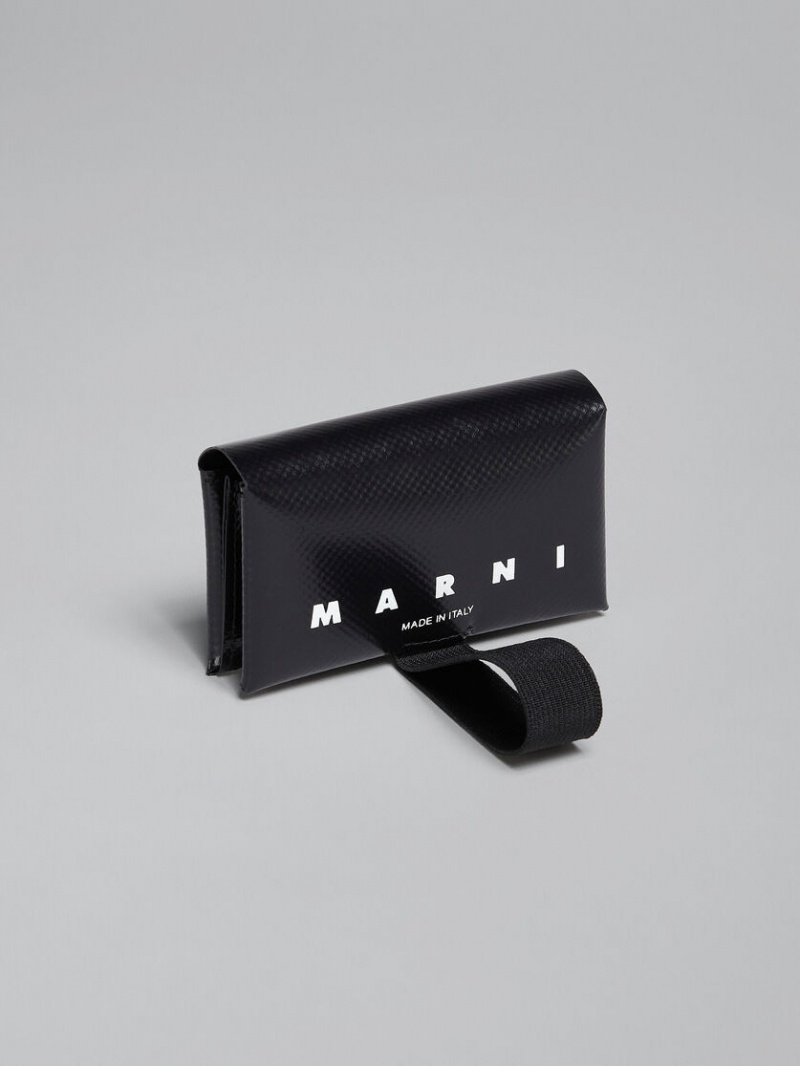 Marni Tri-fold Wallet Negros | AMXDF31578