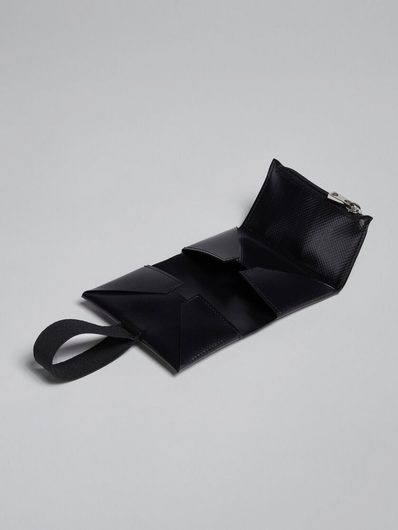 Marni Tri-fold Wallet Negros | AMXDF31578