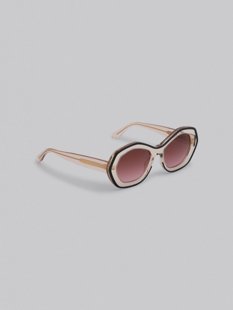 Marni Ulawun Vulcano Acetate Rosas | MXNEJ70202